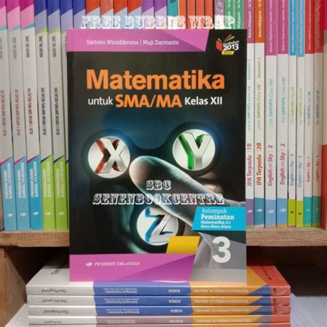 Jual Buku Matematika Xyz Peminatan Kelas 3xii 12 Sma K13 Revisi
