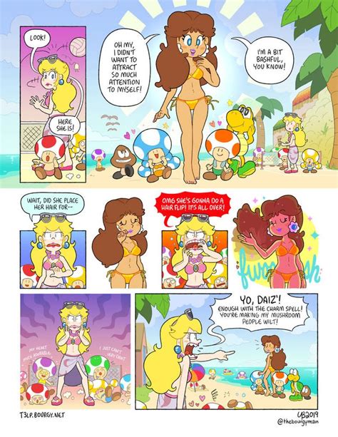 The 3 Little Princesses Part 2 Page 30 By Thebourgyman Mario Funny Super Mario Art Mario Comics