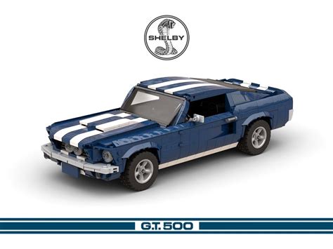Lego Moc Ford Mustang Shelby Gt500 1967 Lowered By Nikolayfx