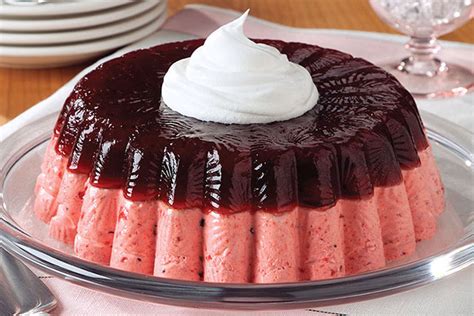 I use cranberry jello for thanksgiving and just about any other kind i have on hand in the summer. cranberry sauce salad with cool whip