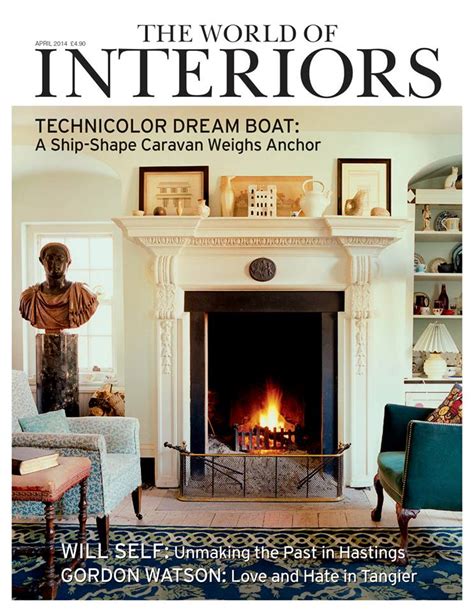 The World Of Interiors Magazine Cover April 2014 Interiors By Color