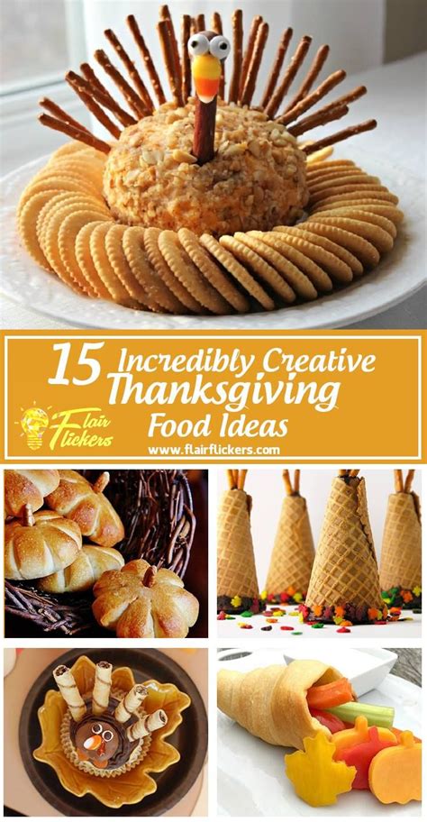 The leaves are starting to turn colors, lots of football is one and the turkeys are all sold out in the grocery stores. Thanksgiving Food List: 15 Creative Food Ideas for A ...
