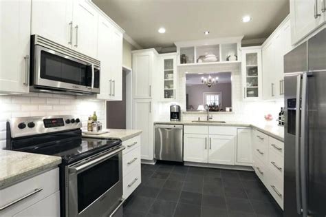 Maybe you would like to learn more about one of these? 30 Elegant Black And White Kitchen Cabinet and Appliance ...