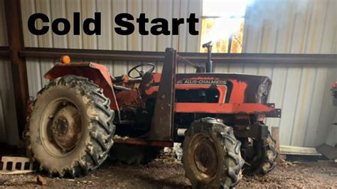 RARE Allis Chalmers 6140 Cold Start YouTube