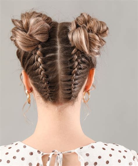 15 stunning french braid buns for women hairstylecamp
