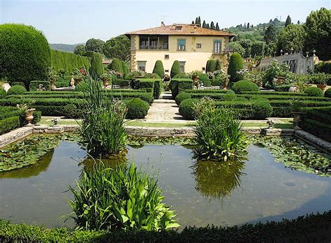 Tuscan Villa Gardens Formal Gardens Of The Villas Of Tuscany Visit