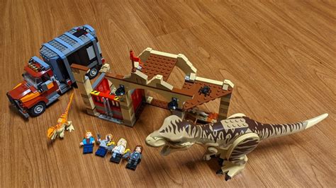 Lego 76948 76945 T Rex And Atrociraptor Dinosaur Breakout Jurassic World Dominion Set