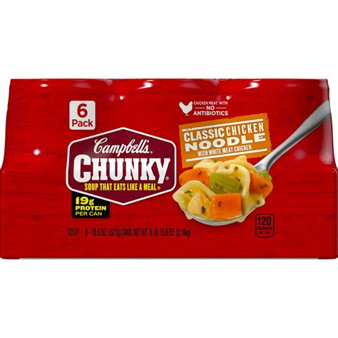 Product Of Campbells Chunky Classic Chicken Noodle Soup 6 Pk
