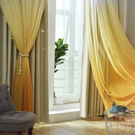 Yellow Blackout Curtains Yellow Curtains Curtains Yellow And Blue