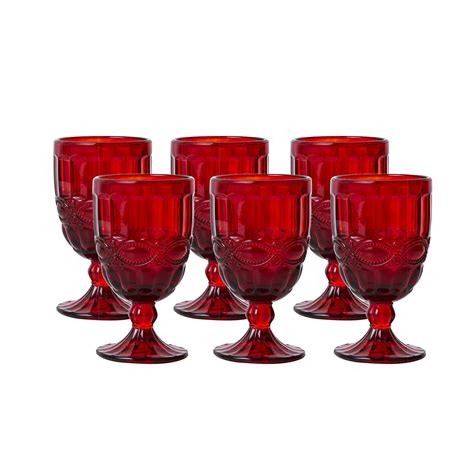 555 Vintage Glass Colored Goblets Party Rentals Nyc New York Party Rentals Llc