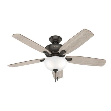 $79 per ceiling fan normally it is $119 ymmv. Hunter Creekside LED 52-in Noble Bronze LED Indoor Ceiling ...