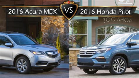 It's a complaint common to nearly all. 2016 Honda Pilot vs. Acura MDX: By the Numbers (Sibling ...
