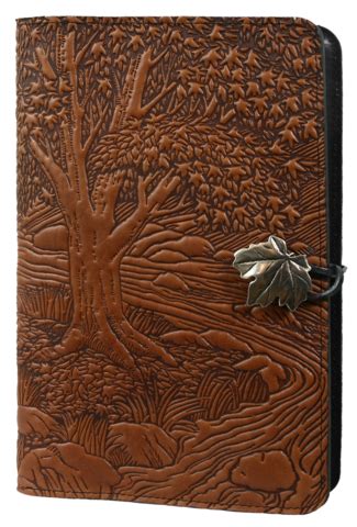 Leather Journal Cover | Diary | Creekbed Maple in Saddle | Leather journal, Leather journal ...