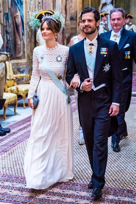 Prince Carl Philip And Princess Sofia Attend State Banquet For The