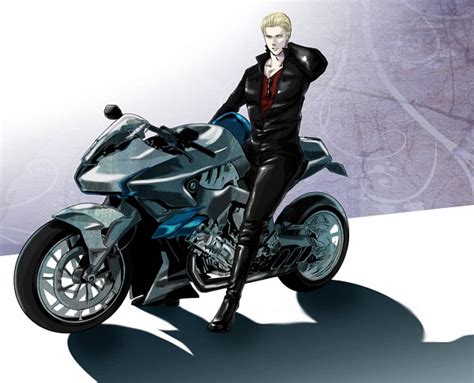 Anime Boy On Motorcycle