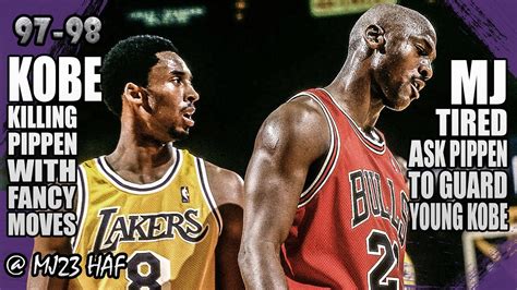 Kobe Bryant Vs Michael Jordan Highlights 19980201 51pts All Kobe
