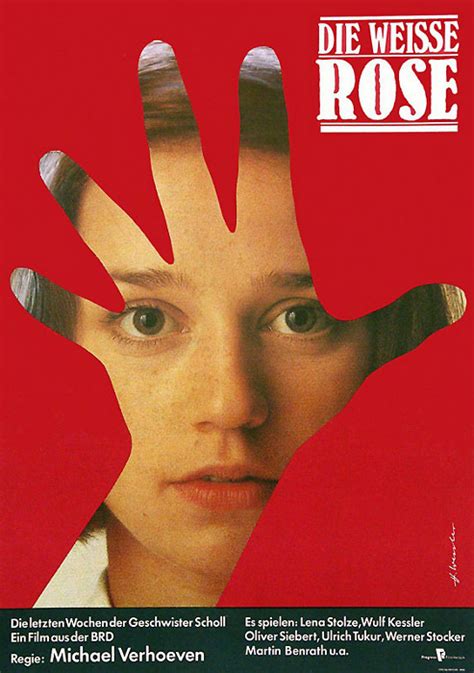 filmplakat weiße rose die 1982 plakat 2 von 3 filmposter archiv