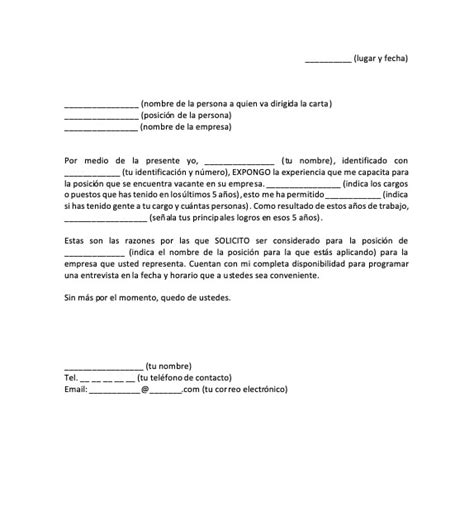 Carta Solicitando Modelo De Carta Formal Para Pedir Algo