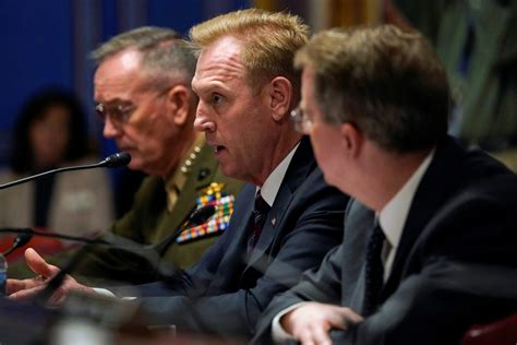 Shanahan Wants Secure Border Without Continuous Military Aid Pbs News