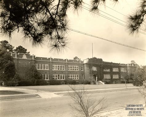 Valdosta High School Williams Street Lowndes County Historical