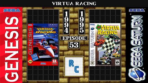 Sega Genesis Vs Sega Saturn Virtua Racing Youtube