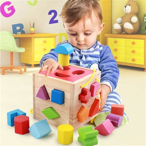 Buy Young Childrens Baby Wood Blocks Good