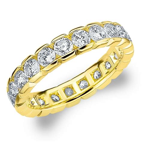 Eternity Wedding Bands 20 Ct Diamond Eternity Wedding Ring 2 Carat
