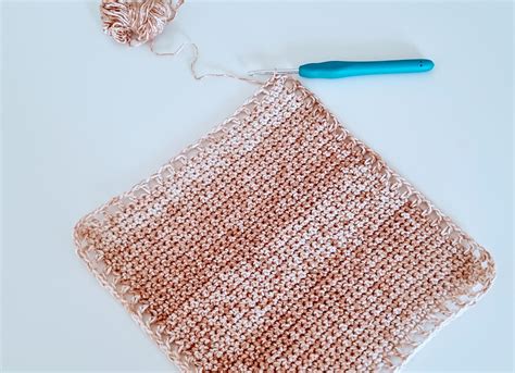 Single Crochet Dishcloth Pattern My Crochet Space