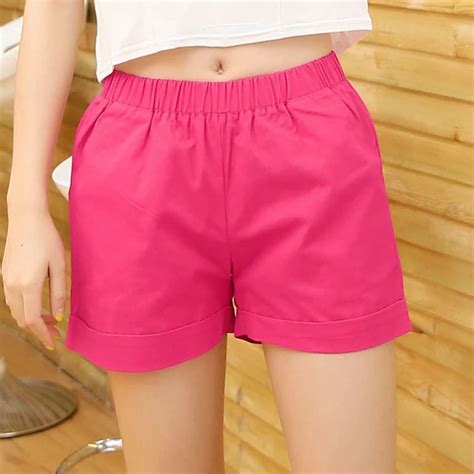 New 2017 Summer Candy Color Women Shorts Casual Style Ladies Shorts Hot