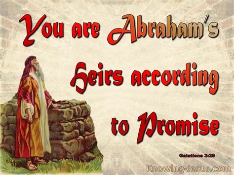 Galatians 329 And If You Belong To Christ Then You Are Abrahams