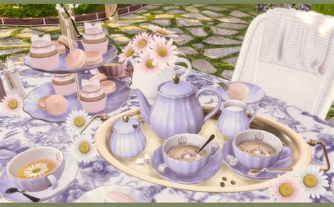 Sims 4 Lord Lou Antoinette Pet Bed Set Patreon 安東尼寵物床組 Ruby Red Sims