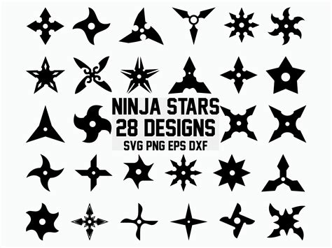 Ninja Star Template