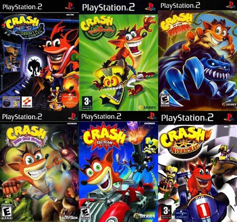 Crash PS2 Games | Jogos de playstation, Playstation 2, Playstation