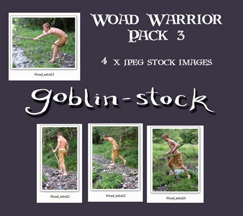 Woad Warrior Pack 3 By Goblinstock On Deviantart