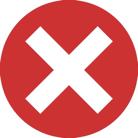 Red X Logo Logodix