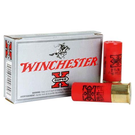 winchester super x 12 gauge 2 3 4in 1 buck buckshot shotshells 5 rounds sportsman s warehouse