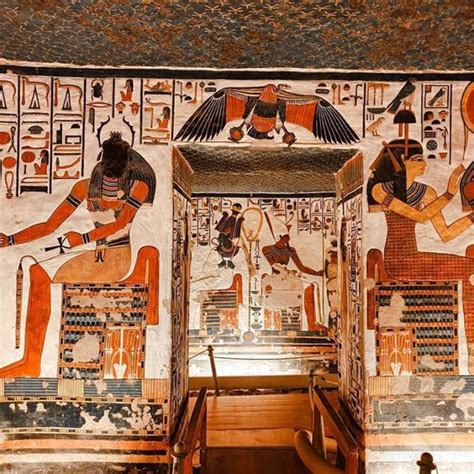 Tomb Of Queen Nefertari The Wife Of Ramses Ii In The Valley Of The Kings Luxor Egypt