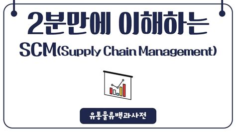 Scm Supply Chain Management Youtube