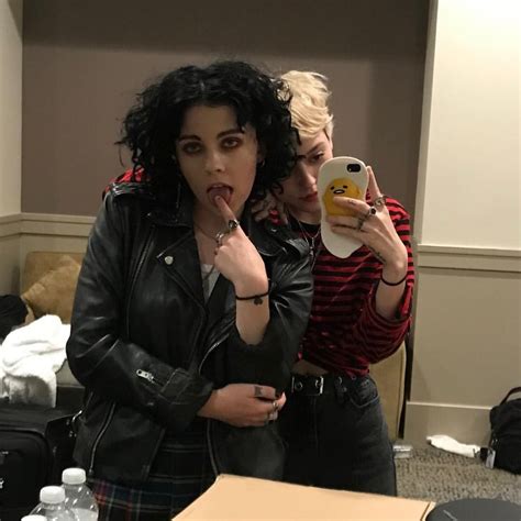 Heather Baron Gracie And Kailee Morgue Pale Waves Goth Indie