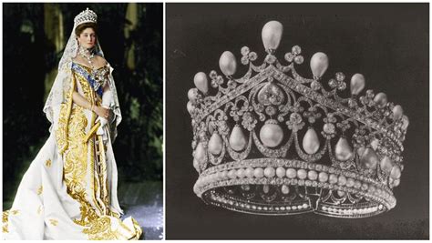 The Romanov Pearl Kokoshnik Tiara By Court Jeweler Bolin A Tiara Of