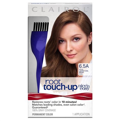 Clairol Nice N Easy Root Touch Up Permanent Hair Color 65a Lightest