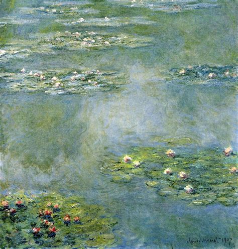 Claude Monet Picture Water Lilies 1907