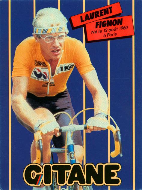 Laurent Fignon - 1984 postcard