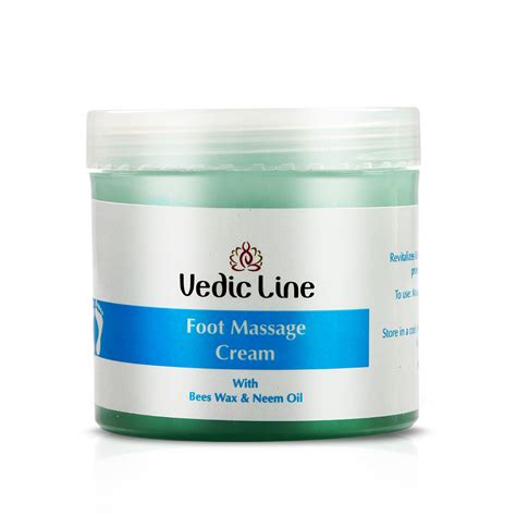 Vedic Line Foot Massage Cream With Bees Wax And Neem Oil 100ml