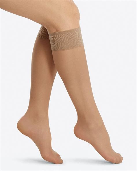 Spanx Synthetic Graduated Compression Hi Knee Socks 8 15mmhg Lyst