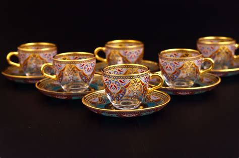Small Turkish Coffee Glasses For Six Person Coffee Glasses Turkish