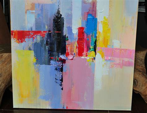 Handmade Extra Large Contemporary Painting Huge Abstract Canvas Art