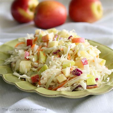 Apple Coleslaw The Girl Who Ate Everything