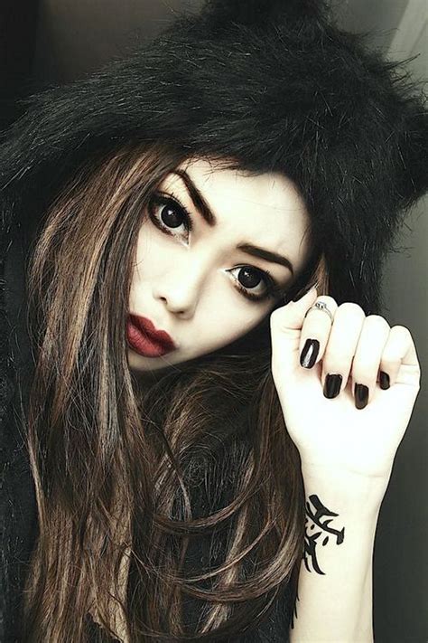 wylona hayashi goth beauty goth model goth fashion punk