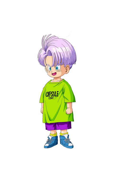 Trunks (トランクス torankusu) is the earthling and saiyan hybrid son of bulma and vegeta, and the older brother of bulla. Dragon Ball Z Kid Trunks by diogouchiha on DeviantArt